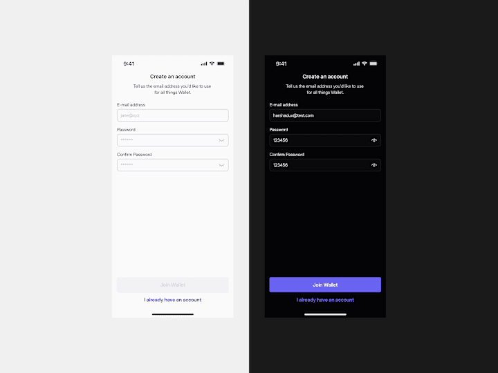 Cover image for You will get a Mobile App UI/UX with FIGMA variables