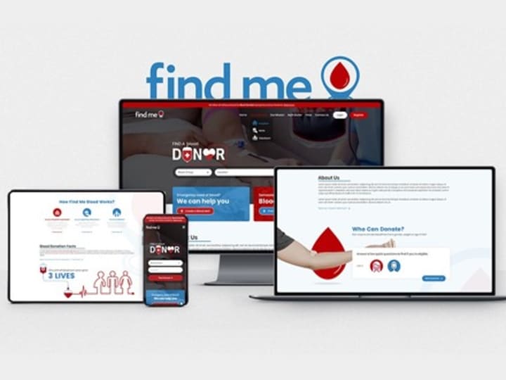 Cover image for Find Me Blood Website & Admin