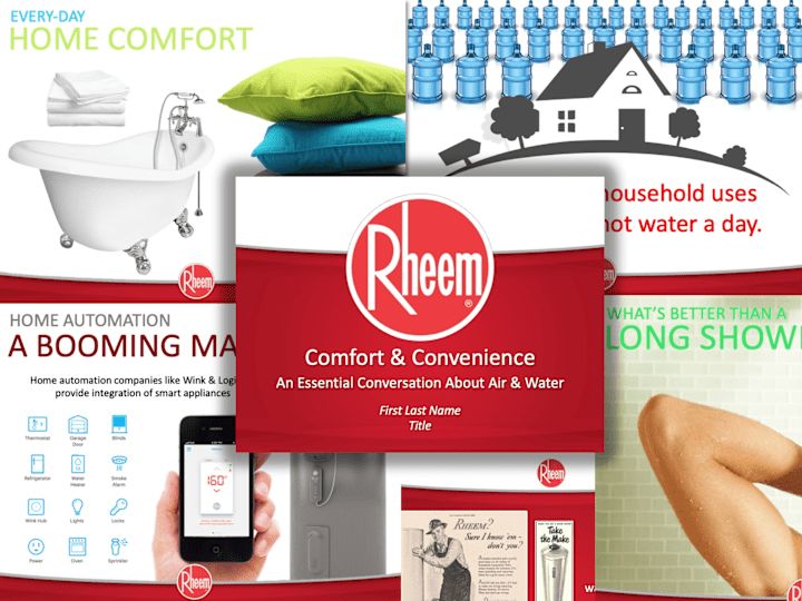 Cover image for Corporate story and consumer value proposition deck 