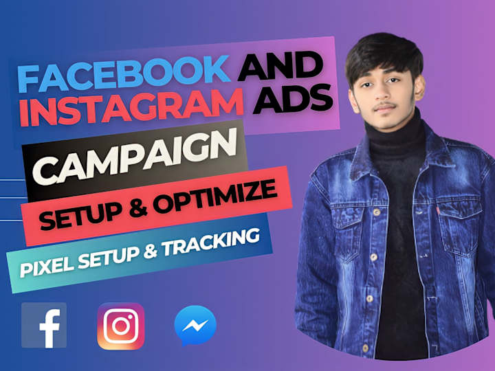 Cover image for I will setup facebook ads campaign, run fb ads campaign, shopify