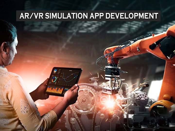 Cover image for AR/VR simulation app development 