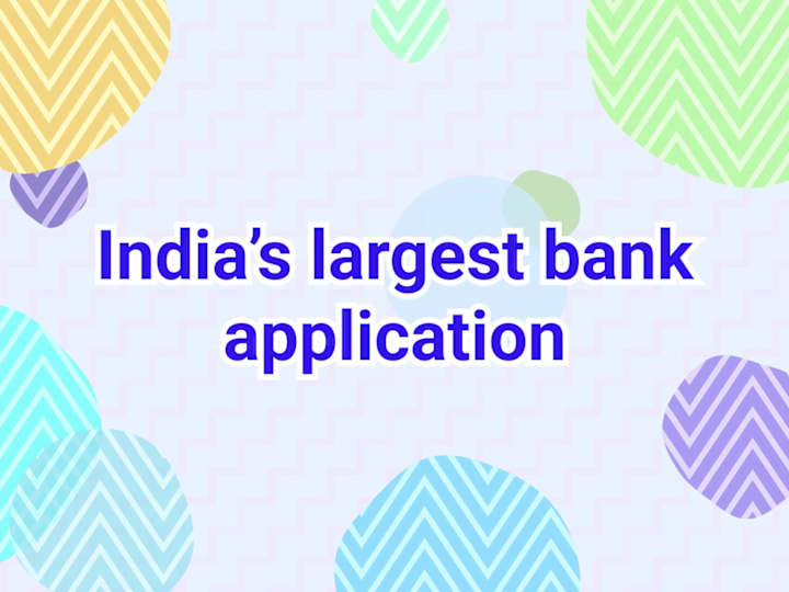 Cover image for India’s largest bank application