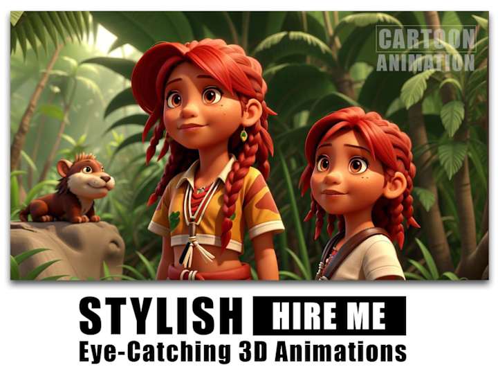 Cover image for STYLISH 3D CARTOON VIDEO ANIMATION