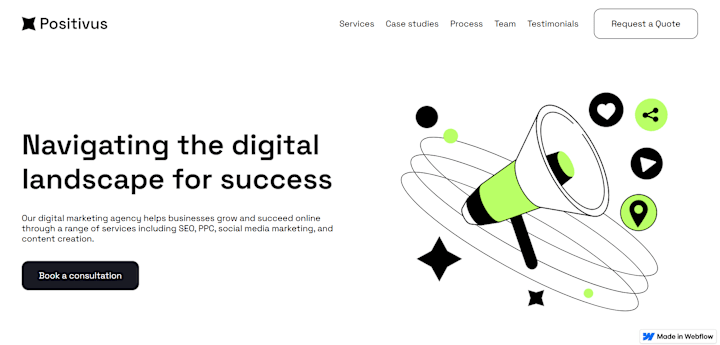 Cover image for Positivus Agency
