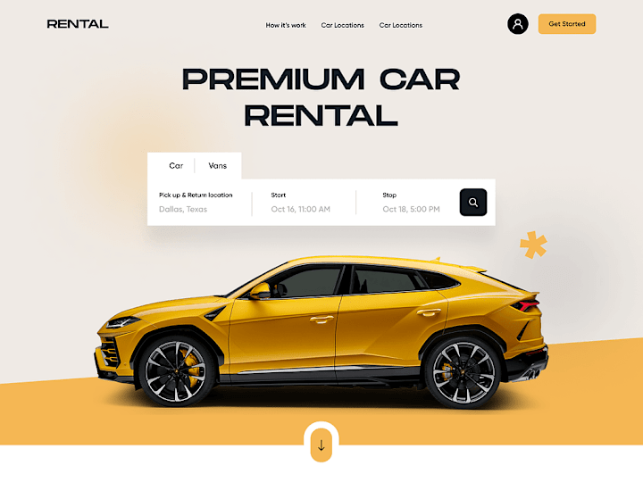 Cover image for Car Rental Website Case Study