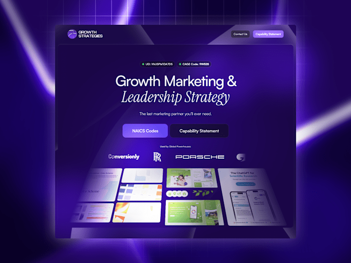 Cover image for Growth Strategies – Website Design & Development