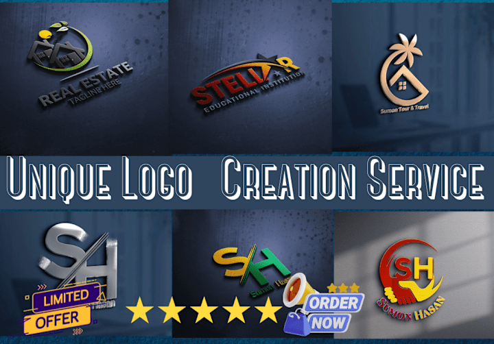 Cover image for I will do a perfect logo for your business, websites etc.