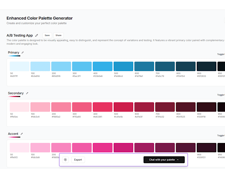 Cover image for Ai Color Palette Generator