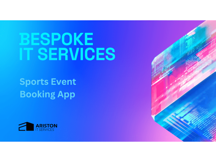 Cover image for Sports Event Booking App