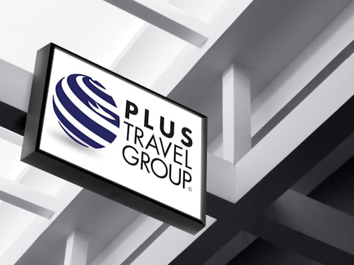 Cover image for Plus Travel Group Rebrand - Logo Design and Website Design