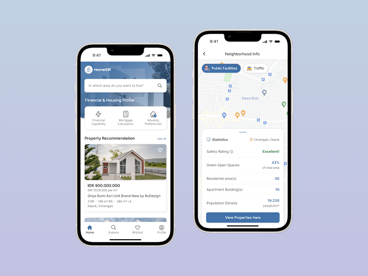 Cover image for HomeSift: Designing a Property Searching Mobile App 
