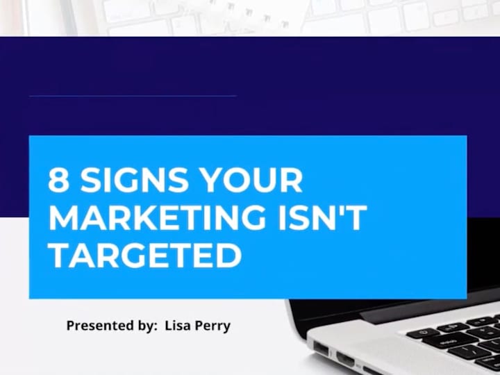 Cover image for 8 Signs Your Marketing Strategy is FAILING with Lisa Perry