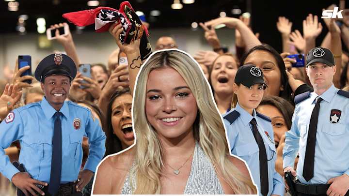 Cover image for Olivia Dunne once claimed wild fans were reason behind her not …