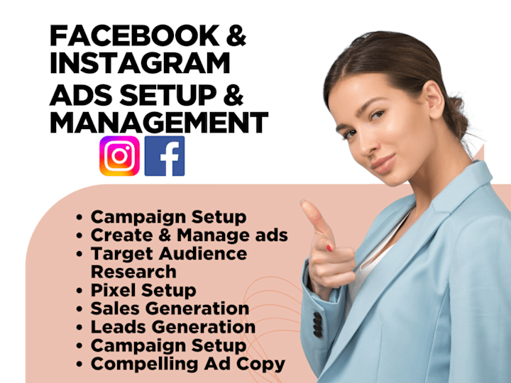 Cover image for I will set up facebook and instagram ads for traffic lead sales
