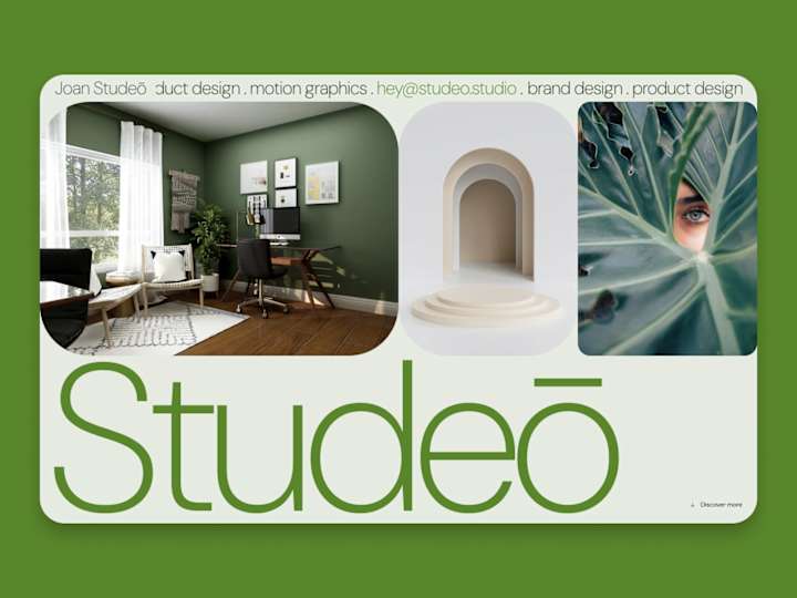 Cover image for Studeo – Framer Portfolio Template