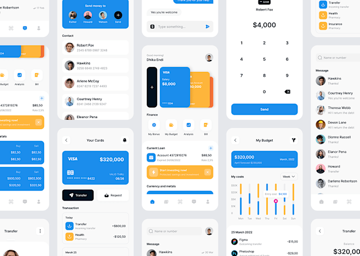 Cover image for Finance App :: Behance