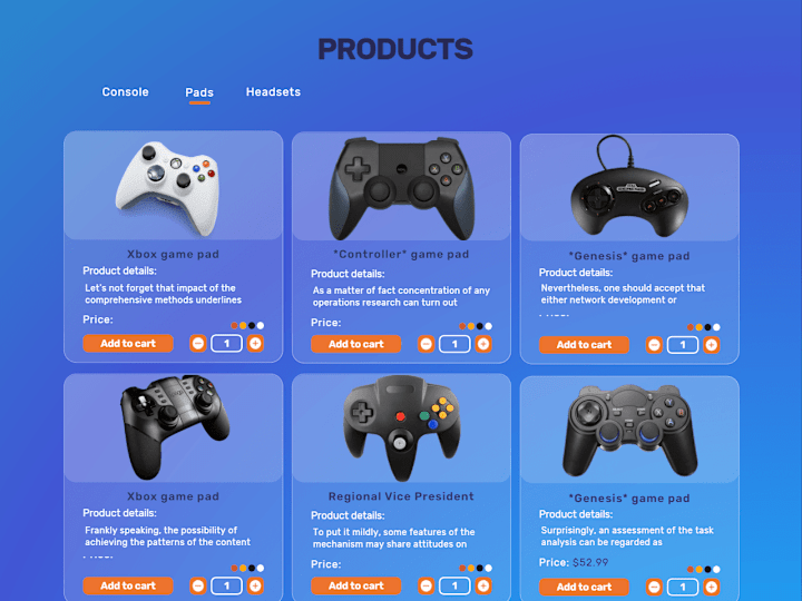 Cover image for Web design (UI design)