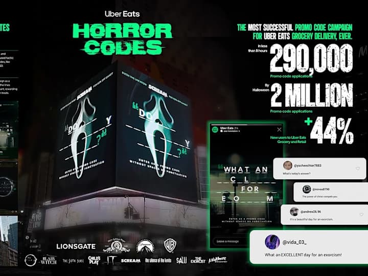 Cover image for Uber Eats Horror Codes