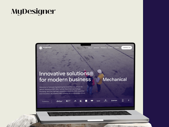 Cover image for Engineering Precision, Built with Framer for YESPL