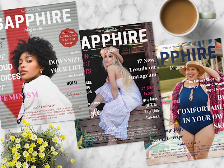 Cover image for Sapphire Magazine