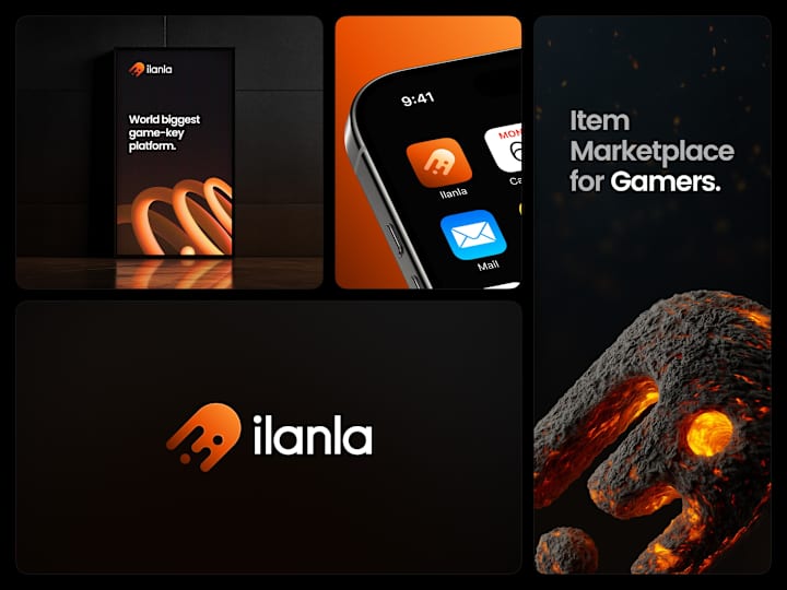 Cover image for Ilanla Logo Design | Item Marketplace for Gamers.