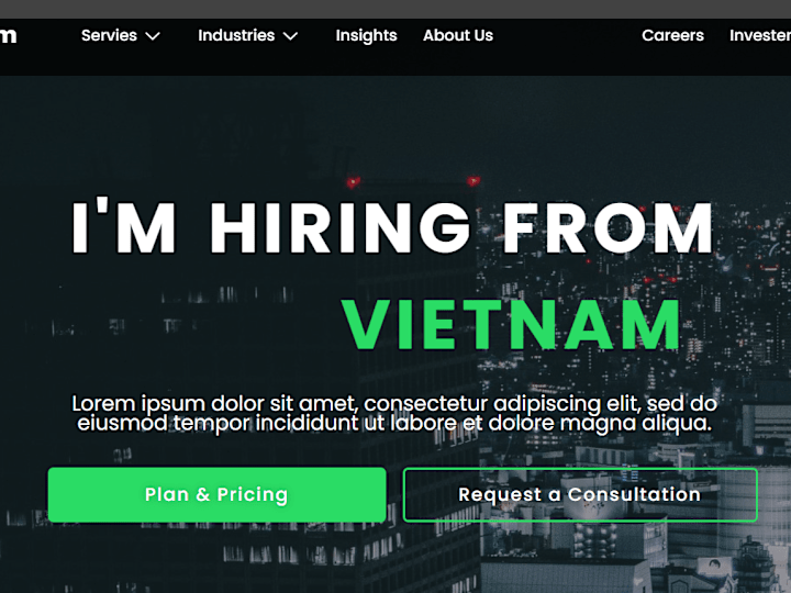 Cover image for Home - Hiring Form