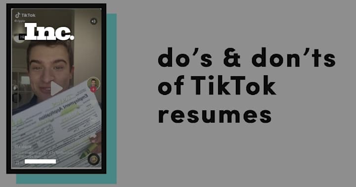 Cover image for #TikTokResumes - Land a job on TikTok!