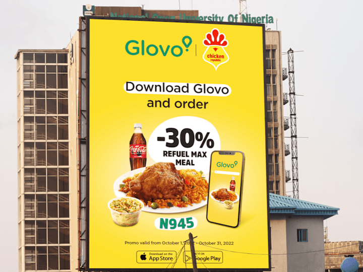 Cover image for Glovo Ad Designs