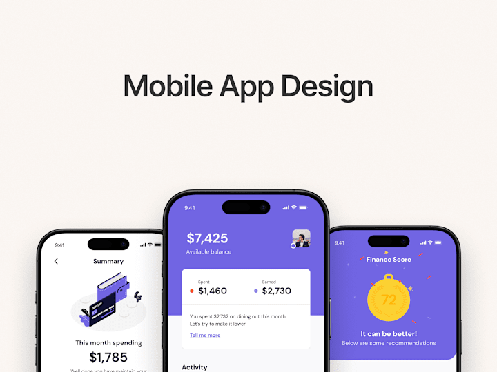 Cover image for Mobile App Design