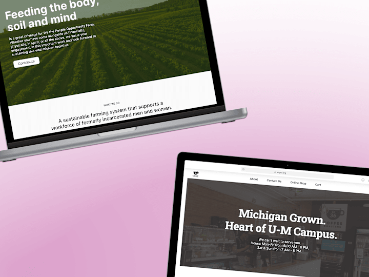 Cover image for Desktop Website Redesigns