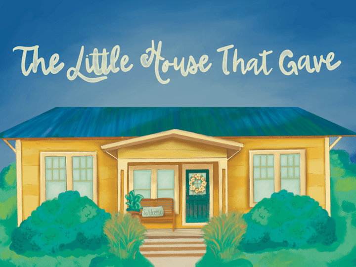 Cover image for Children's Book Illustration - The Little House That Gave