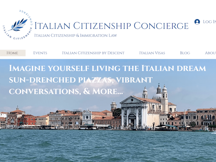 Cover image for Italian Citizenship Concierge | Jure Sanguinis
