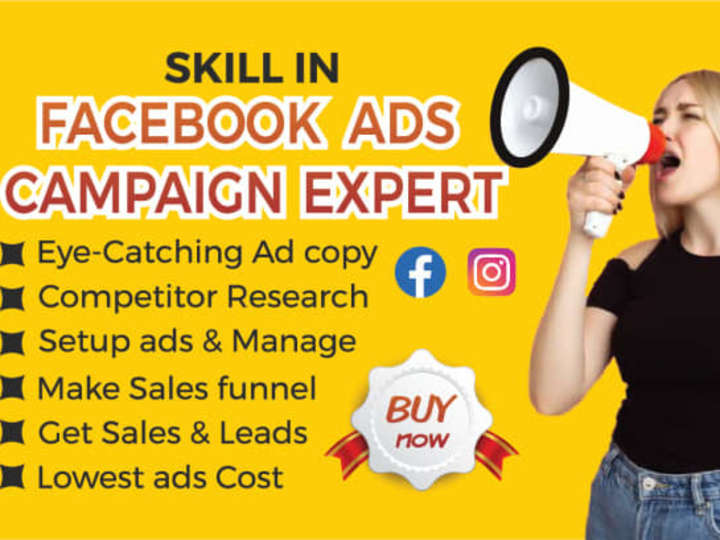 Cover image for Facebook Ads| Instagram Ads| Google Advertising Expert For E-com