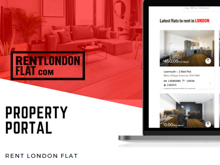 Cover image for Property Portal  - Rent London Flat
