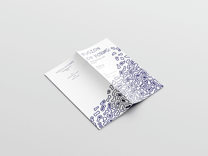 Cover image for "Fusion of Forms" brochure | Behance