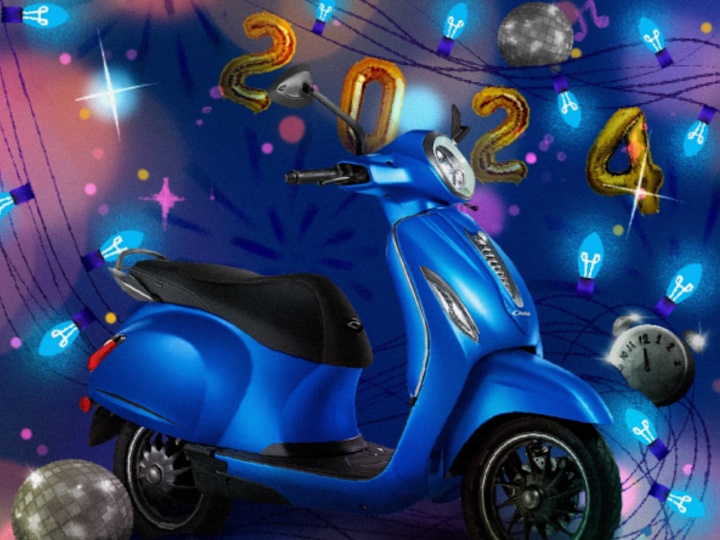 Cover image for Illustration: Bajaj Chetak | New Year 2024