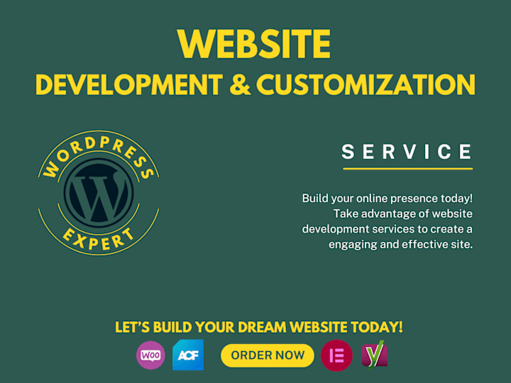 Cover image for Pixel Perfect WordPress Development & Customization