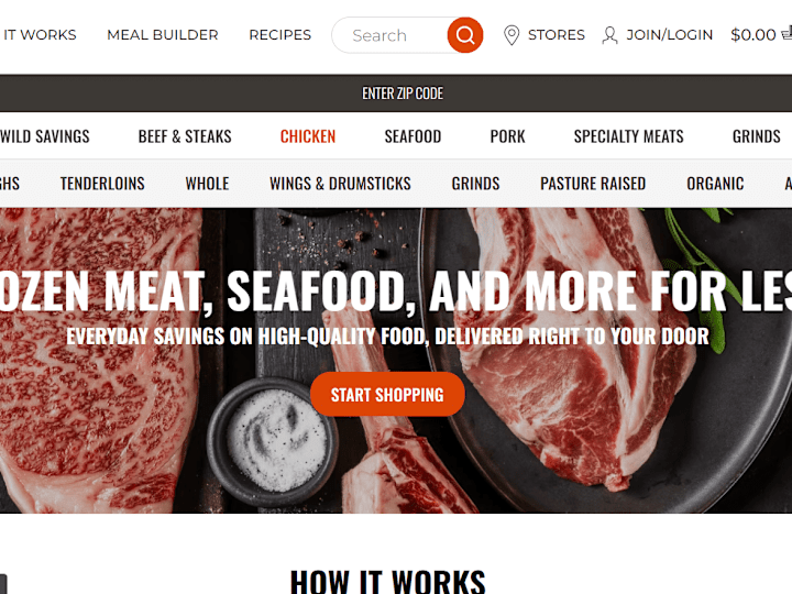 Cover image for Wild Fork: A Full-Stack Web App for Premium Meat Delivery