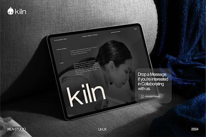 Cover image for Kiln Studios - Branding, Website UI/UX