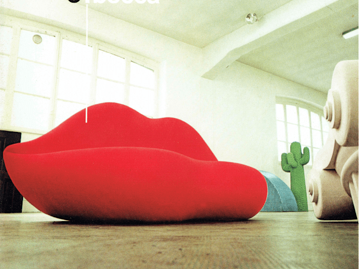Cover image for Gufram - Social Media Content and Copy for Bocca Sofa