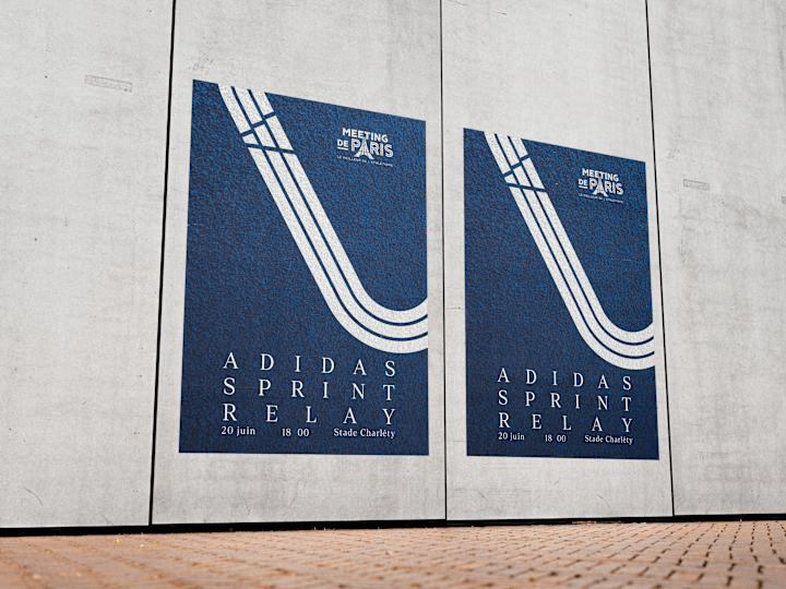 Cover image for Adidas 10K Paris �— Visual Campaign Design