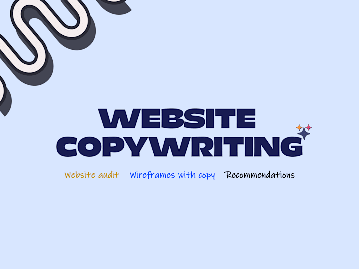 Cover image for Landing Page/Website Copywriting (3 pages) 