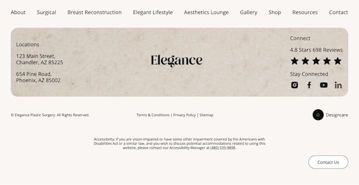 Cover image for Elegance Plastic Surgery Clinic