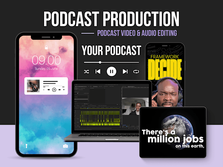 Cover image for Video & Audio Podcast Editing