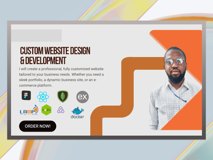 Cover image for I will offer custom website design and development services