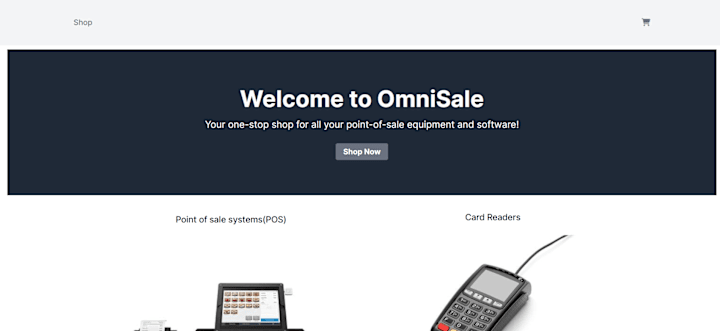 Cover image for OmniSale | E-commerce Application