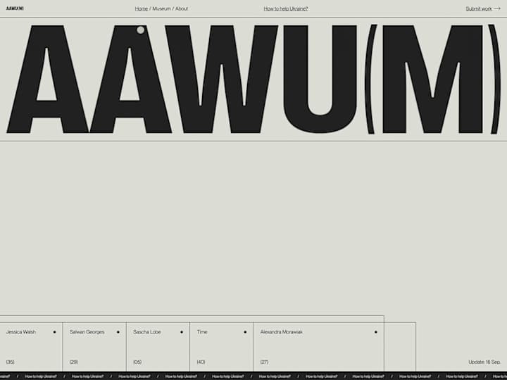 Cover image for AAWU(M)