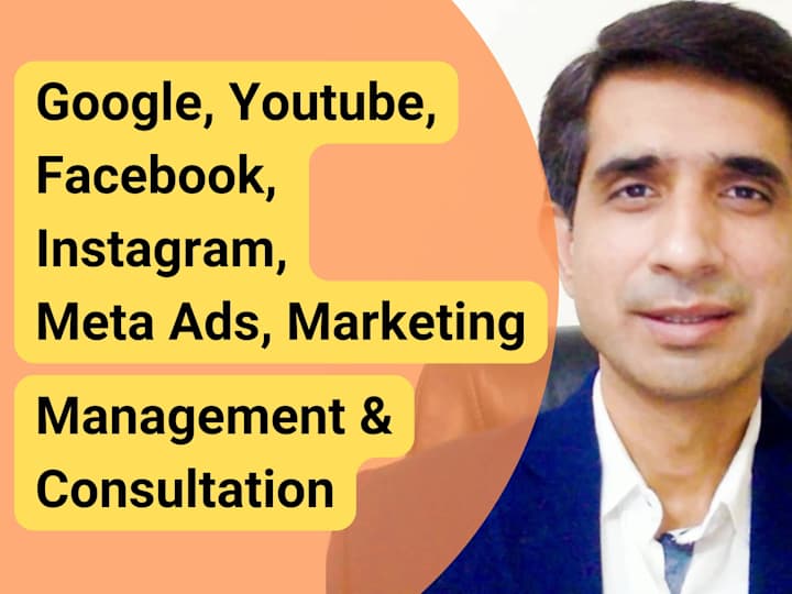 Cover image for Google, Youtube, Facebook, Instagram Ads Management, Advice