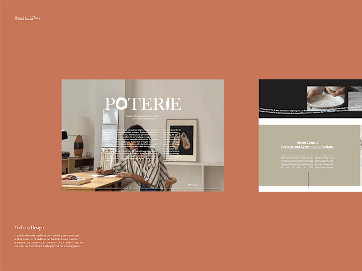 Cover image for Poterie: Ceramic & Pottery Branding