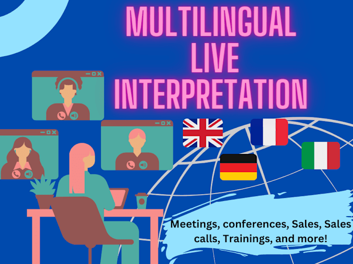 Cover image for Multilingual live Translation / Interpretation 